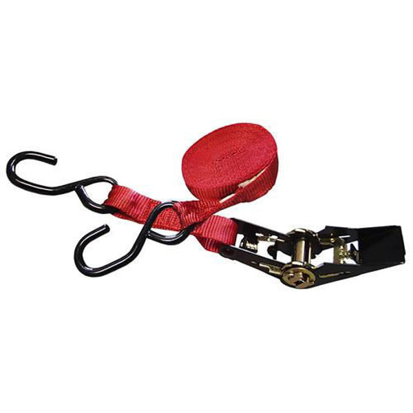Image de Ratchet Strap 1 in.  x 15 ft.  Red  500lbs